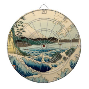 Japanska Satta Hiroshige Art Piltavla