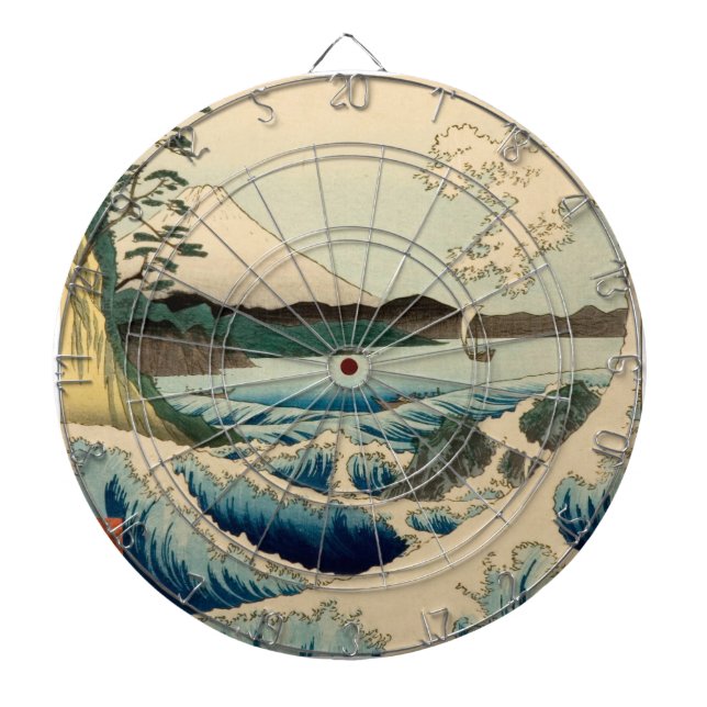 Japanska Satta Hiroshige Art Piltavla (Framsidan)