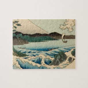 Japanska Satta Hiroshige Art Pussel