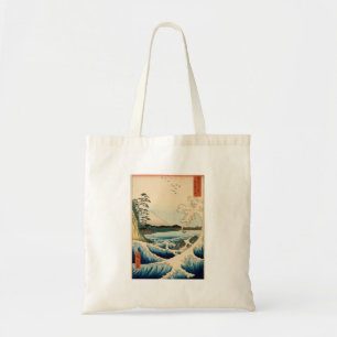 Japanska Satta Hiroshige Art Tygkasse