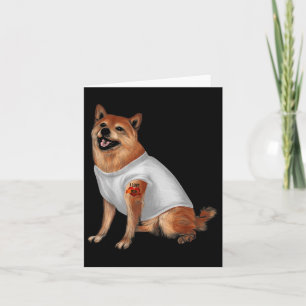 Japanska Shiba Inu Tattoo Hund älskare Pet Owners Kort