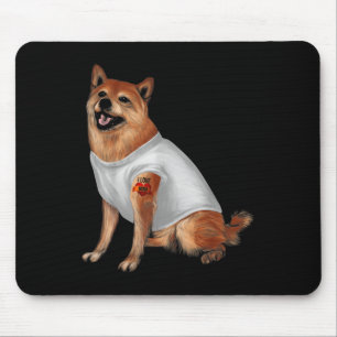 Japanska Shiba Inu Tattoo Hund älskare Pet Owners Musmatta