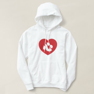 Japanska Shin Kanji Kokoro Heart 心 Hoodie