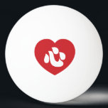 Japanska Shin Kanji Kokoro Heart 心 Pingisboll<br><div class="desc">Japanska Shin Kanji Kokoro Heart 心 Globe Trotters specialiserar sig på idiosynkratisk bildupptagning från hela världen. Här hittar du unika hälsningskort,  vykort,  Poster,  Mousepads med mera.</div>
