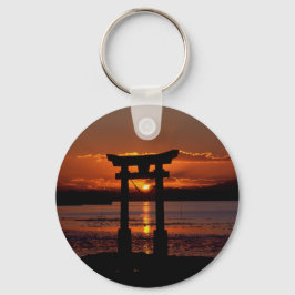 Japanska Shrine Nagao Nyckelring