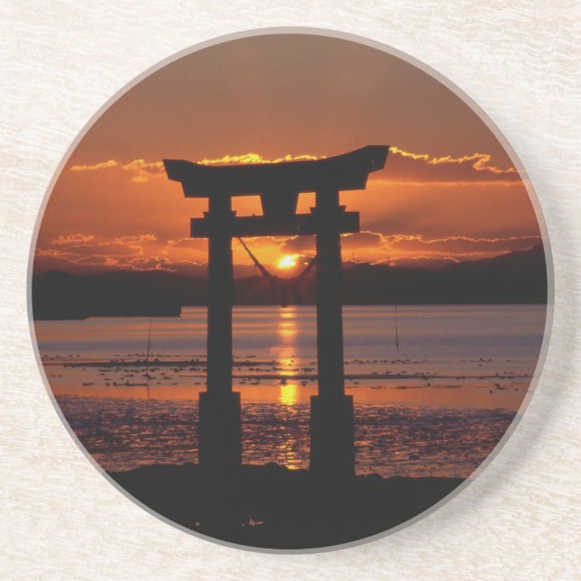 Japanska Shrine Nagao Underlägg (Framsidan)