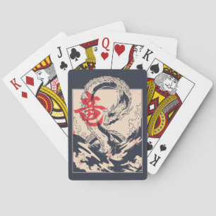 Japanska sjön Dragon Casinokort
