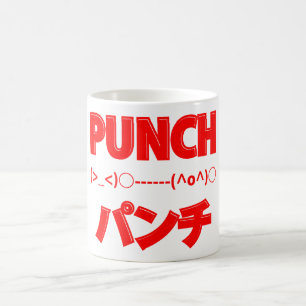 Japanska Slå emoticons Kaffemugg