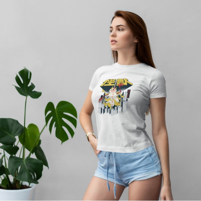Japanska snögubbe Monster T Shirt (Skapare uppladdad)