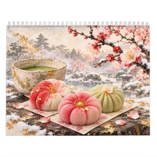 Japanska sötsaker efter årstidernas kalender