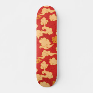 Japanska stil moln mini skateboard bräda 18,5 cm