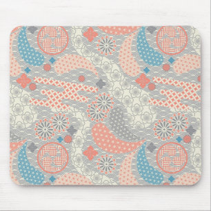 Japanska stil mönster. Illustration. Musmatta