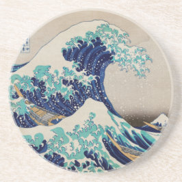 Japanska Stil, Wave Two-Tone Coffee Mugg Papprare  Underlägg