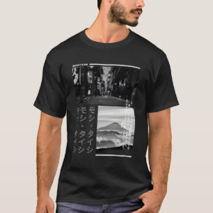 Japanska Streetwear Aesthetic Mode T Shirt