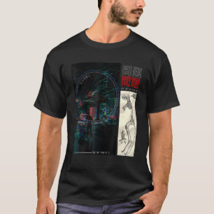 Japanska Streetwear Manar Women Cyberpunk Aestheti T Shirt