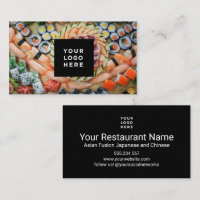 Japanska Sushi Asian Fusion Anpassningsbar
