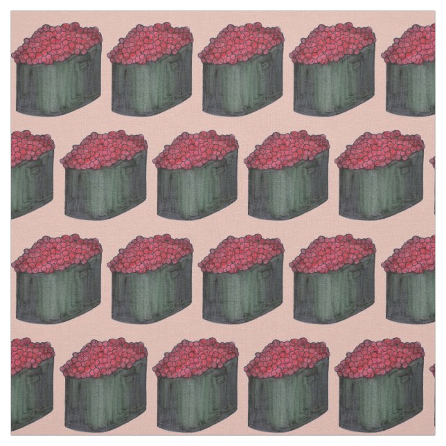 Japanska sushi Caviar Maki Roll Restaurant Foodie Tyg (Provkarta)