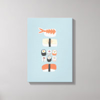 Japanska Sushi Nigiri Maki Roll