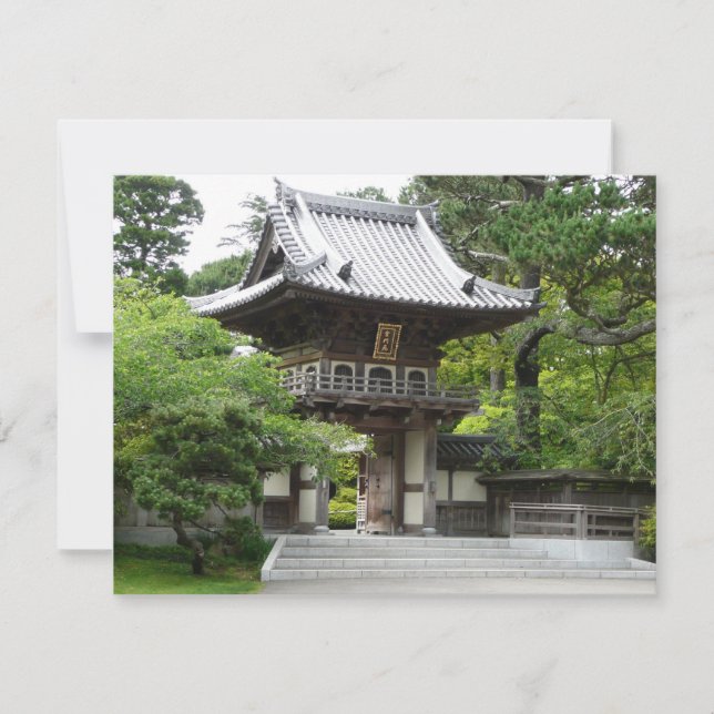 Japanska te-trädgården i San Francisco (Framsida)