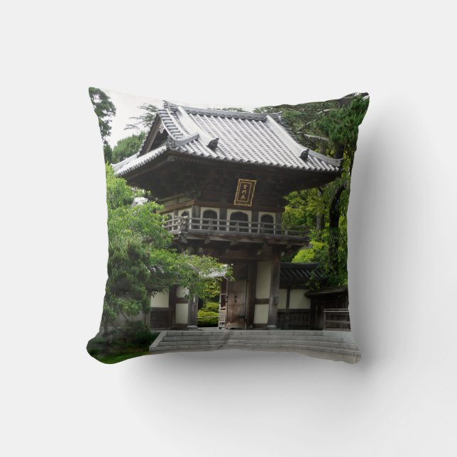 Japanska te-trädgården i San Francisco Kudde (Framsida)
