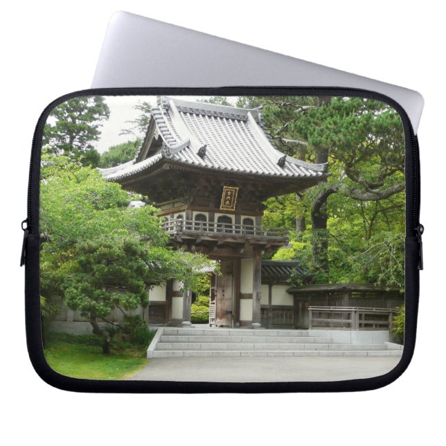 Japanska te-trädgården i San Francisco Laptop Sleeve (Framsidan)