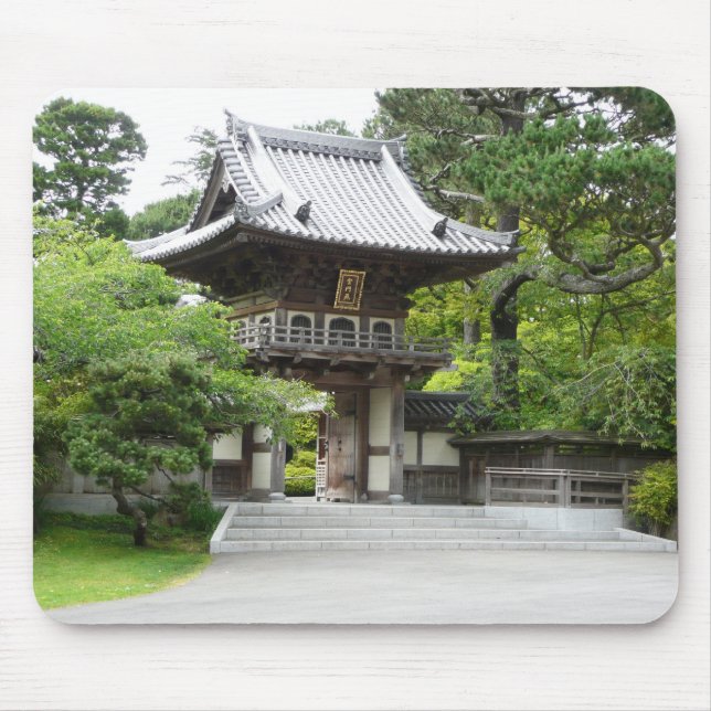 Japanska te-trädgården i San Francisco Musmatta (Framsidan)