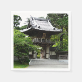 Japanska te-trädgården i San Francisco Pappersservett