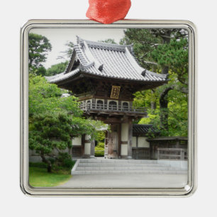 Japanska Tea Garden i San Francisco Julgransprydnad Metall
