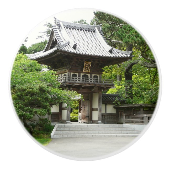 Japanska Tea Garden i San Francisco Knopp (Framsidan)