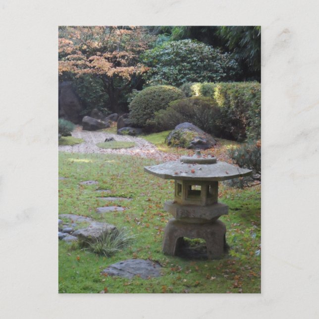 Japanska Tea Garden- San Francisco Vykort (Framsida)