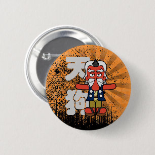 Japanska Tengu Yokai Knapp