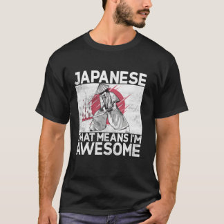 Japanska thatt elak im fantastisk Japansk Long Sle T Shirt