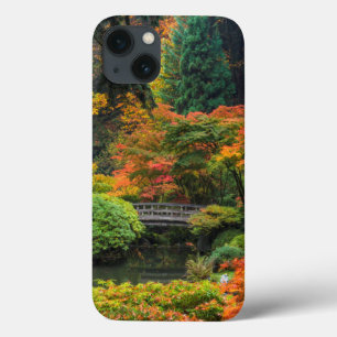 Japanska trädgårdar på hösten i Portland, Oregon 5