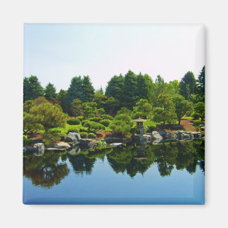 Japanska trädgårdar vid botaniska trädgårdar i Den Magnet