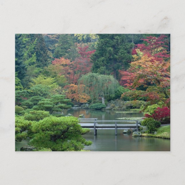 Japanska trädgården i Washington Park Vykort (Framsida)