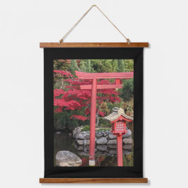 Japanska trädgårdsstrukturer med Black Gräns