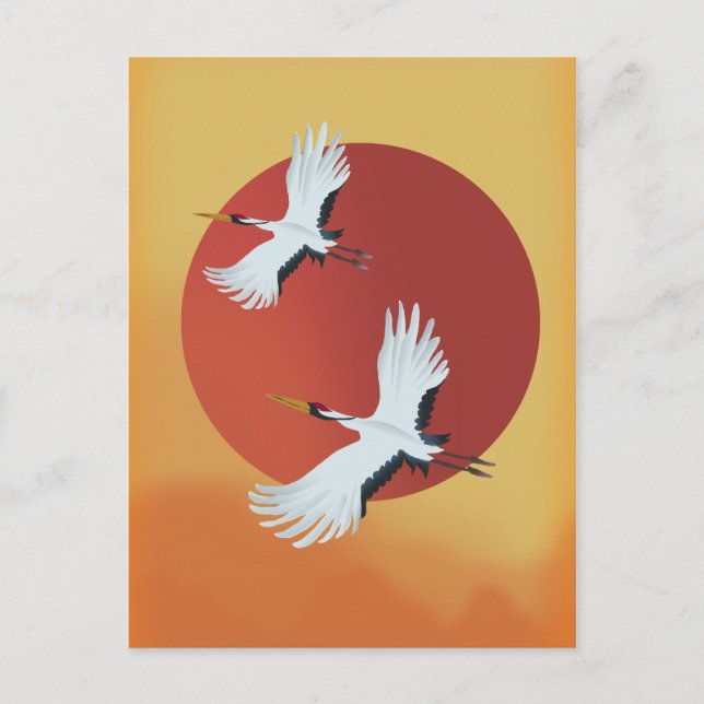 Japanska Trankranar Vykort (Framsida)