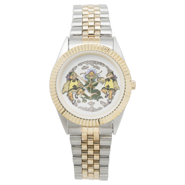 Japanska tur drakur, lek med barn armbandsur (Framsida)