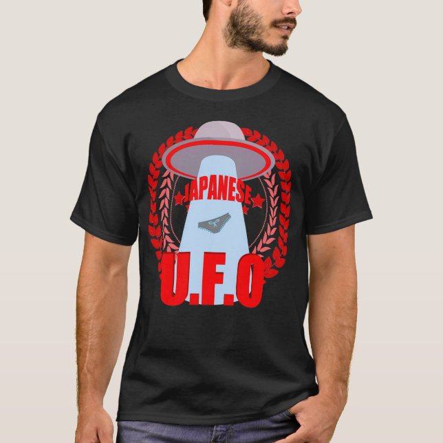 Japanska Ufo T Shirt (Framsida)