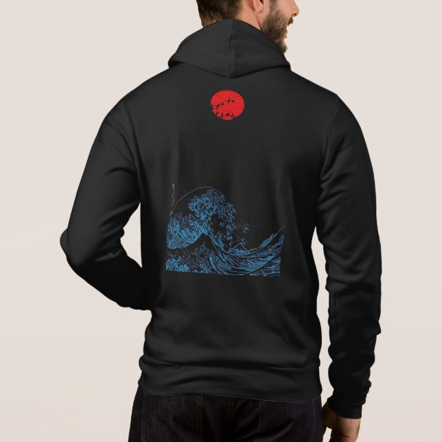 Japanska Ukiyo Art T Shirt (Baksida)