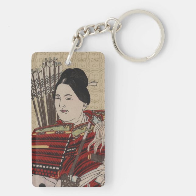 Japanska Ukiyo-e Hangakujo vid Yoshitoshi (Baksidan)