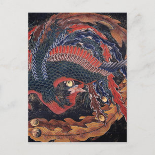 Japanska Ukiyoe Art vol.9, Katsushika Hokusai Vykort