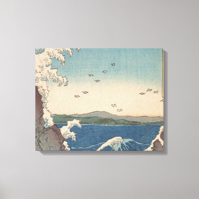 Japanska Vågar Naruto Whirlpool Artwork Canvastryck (Framsida)