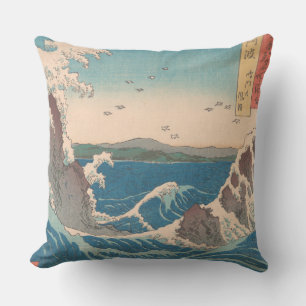 Japanska Vågar Naruto Whirlpool Artwork Utomhuskudde