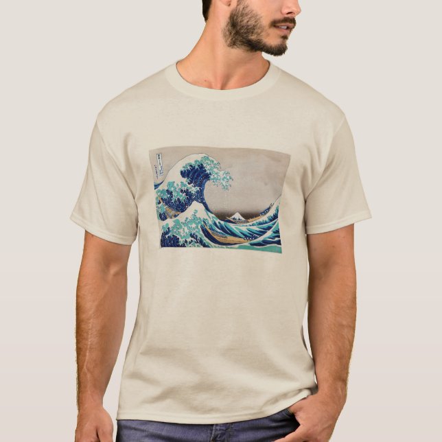 Japanska vågen t shirt (Framsida)