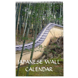 Japanska väggar kalender