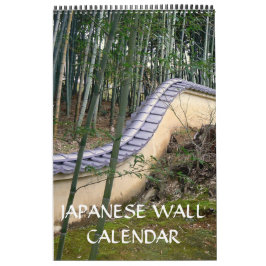 Japanska väggar kalender