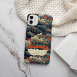 Japanska våningsmonogram Ramen<br><div class="desc">Den vackra handen målade Seigaiha vågar och en roligt av Ramen med ditt namn eller monogram. Telefonärendena ger dig möjlighet att låta din personlighet skina. Ditt telefonfodral kan väljas för att visa din underbara mode-känsla, berätta för folk om en älskad hobby eller intresse, eller för att upprätthålla en smidig och...</div>