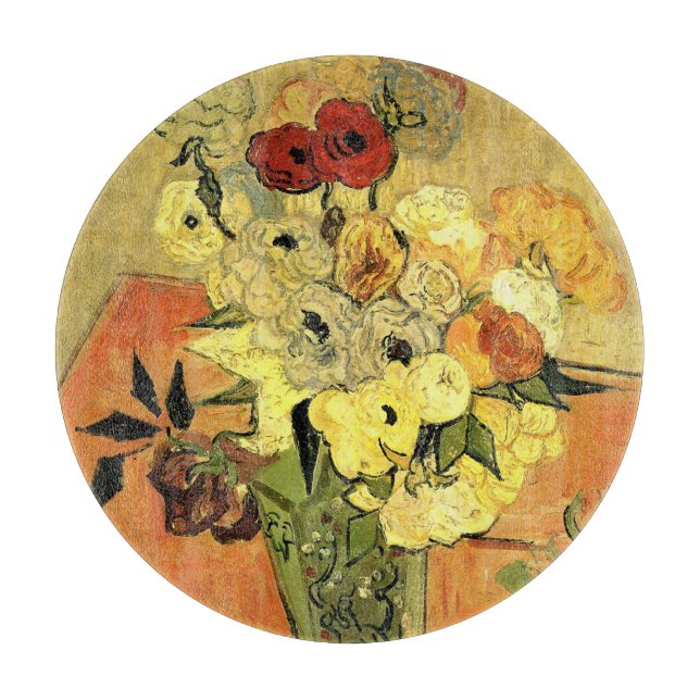 Japanska Vas, Ro, Anemones, Vincent van Gogh (Framsidan)