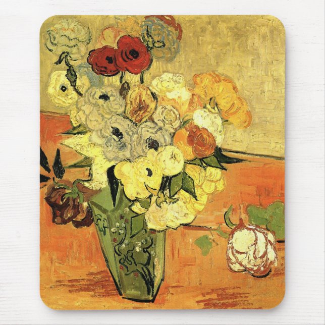 Japanska Vas, Ro, Anemones, Vincent van Gogh Musmatta (Framsidan)